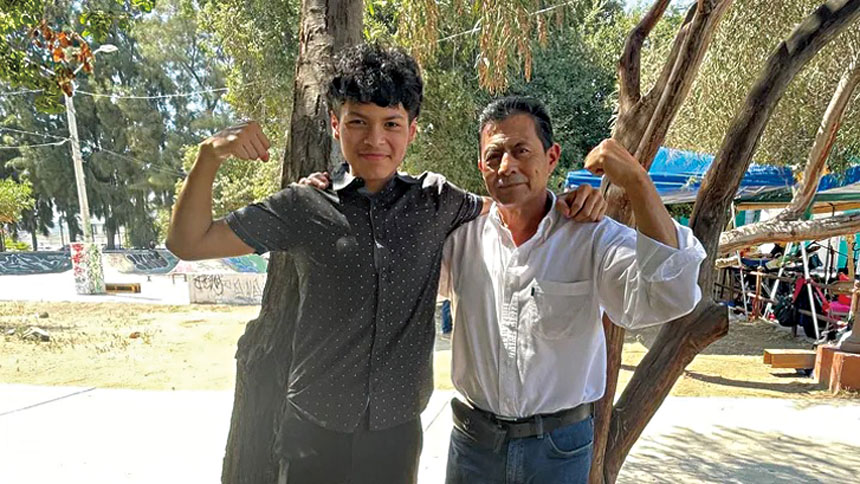 死者古鐵雷斯（左）。GoFundMe頁面