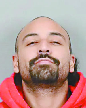 連環劫車搶案被捕男子馬西亞斯。聖荷西警察局