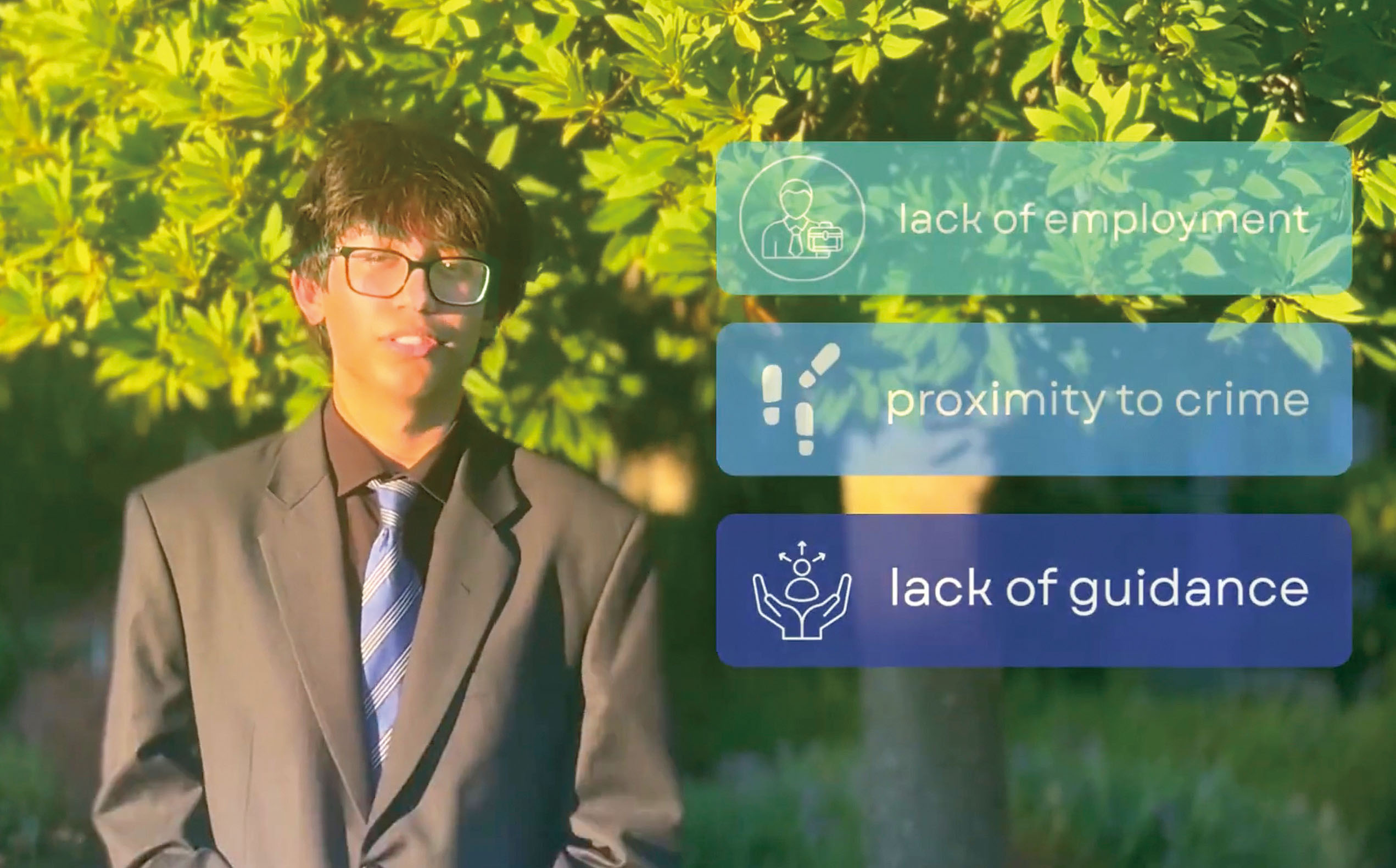 2025年國會應用程式挑戰賽獲獎者代表：Monta Vista高中三年級學生Shreyas Chatterjee。李卡多辦公室提供