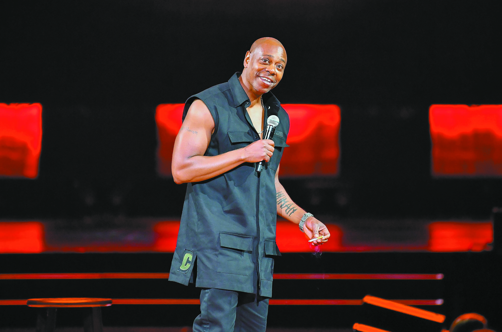 Dave Chappelle將在大通中心喜劇演出，門票一早售罄。美聯社資料圖片