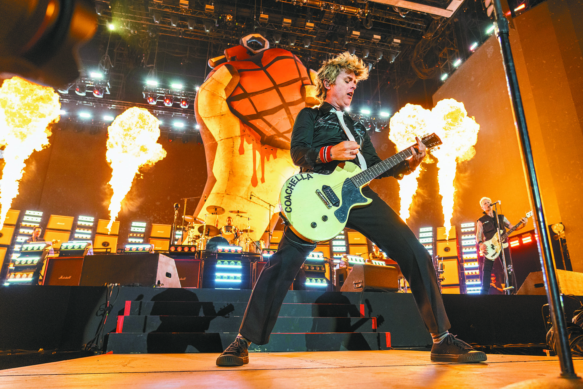 Green Day樂團將在第60屆超級盃開幕典禮中登台獻唱。美聯社