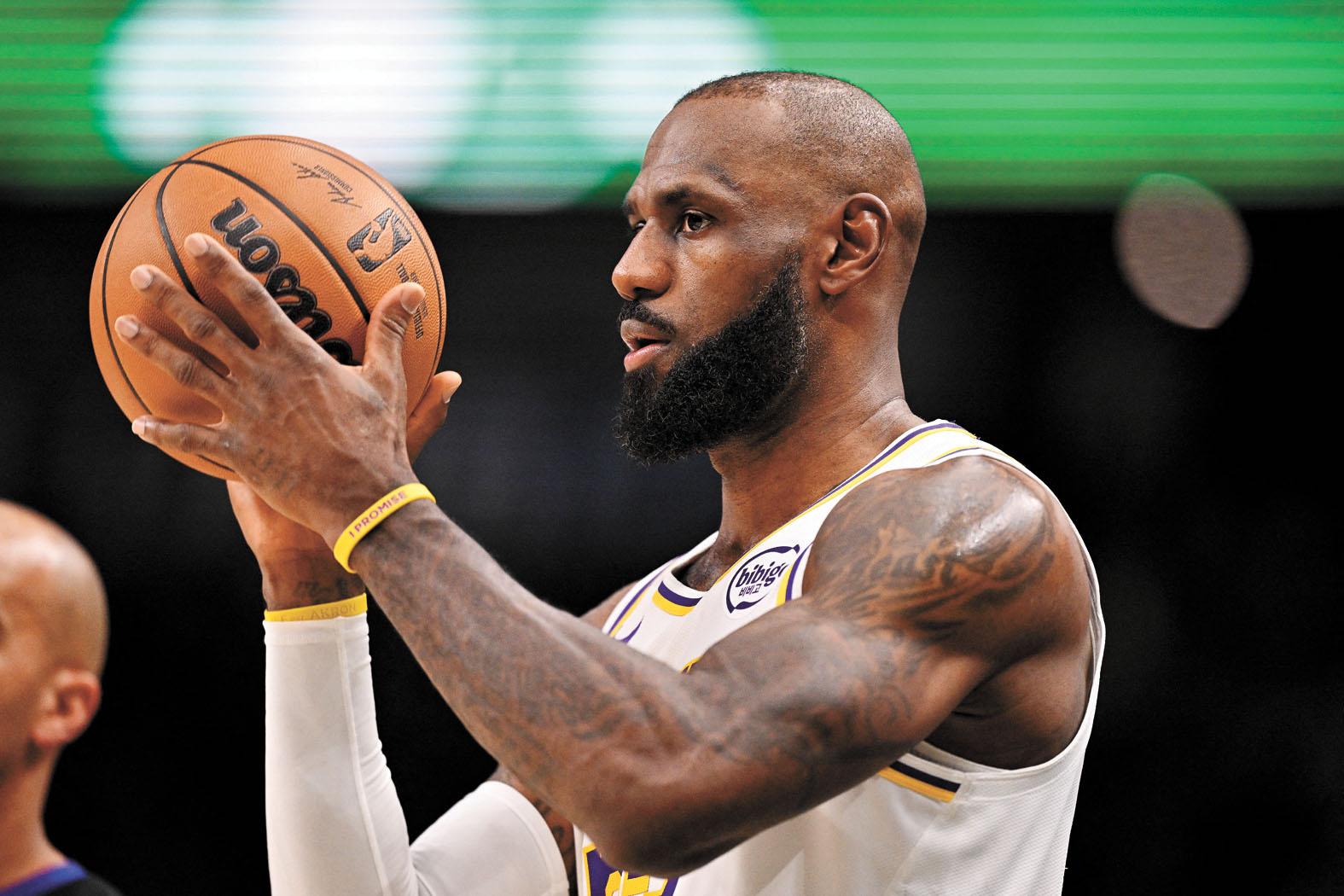 詹姆斯本賽季已缺陣17場比賽，再休戰一場就無緣評獎。路透社