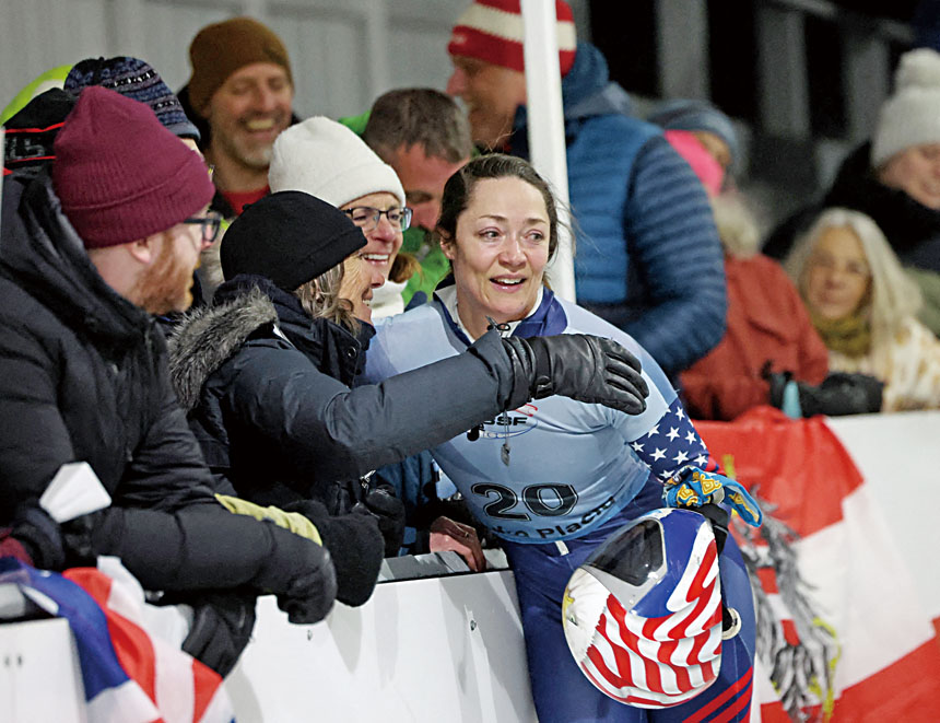 烏倫德已5次征戰冬奧。美聯社