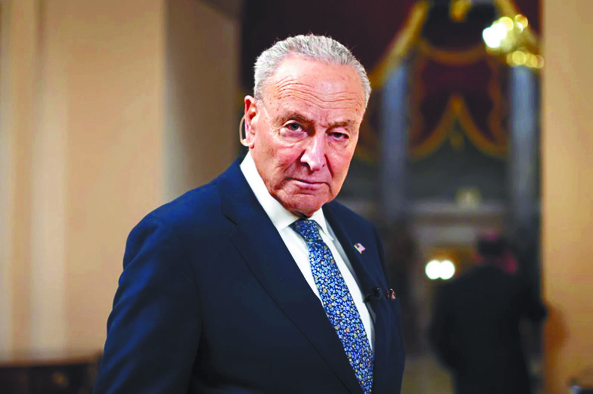 參議院少數黨領袖舒默表示，為因應ICE毫無拘束的執法，民主黨內已達成三項「常識改革」目標。美聯社