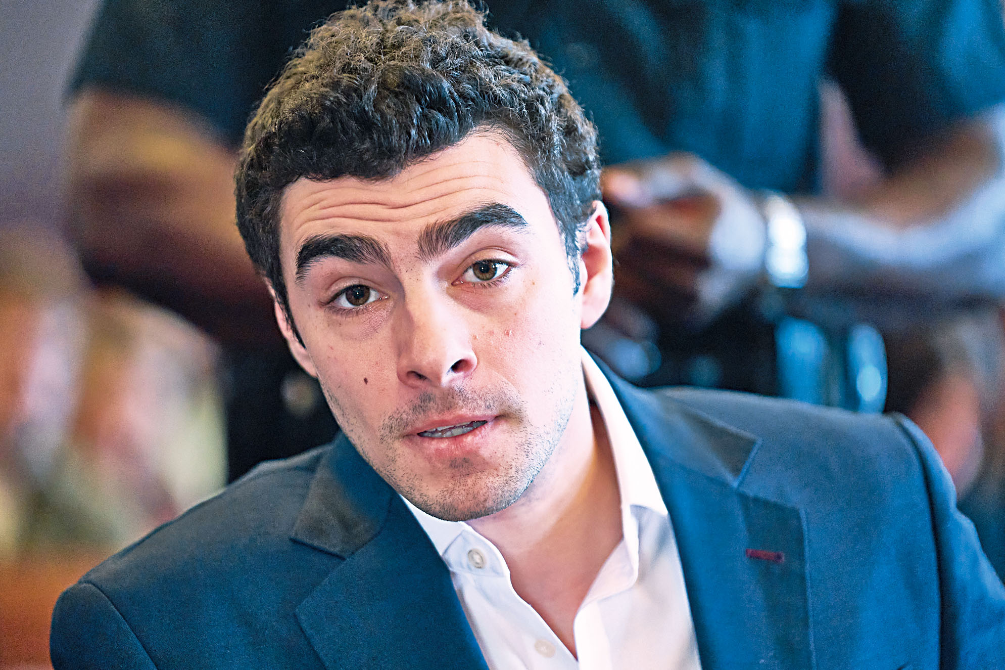 圖為曼吉奧內12月出庭。美聯社