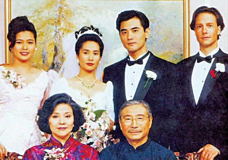 李安「喜宴」劇照。