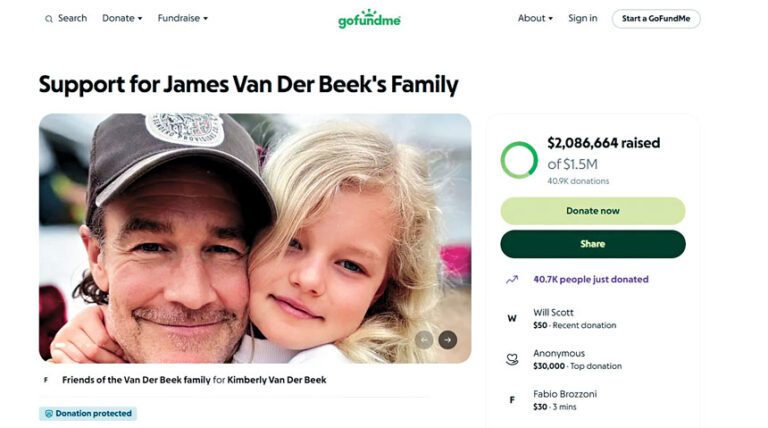 James親友為其家人發起眾籌活動，不足2日已籌得逾208萬美元。