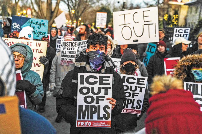 國土安全部擴大行動，追查反對ICE人士的身分。美聯社資料圖片