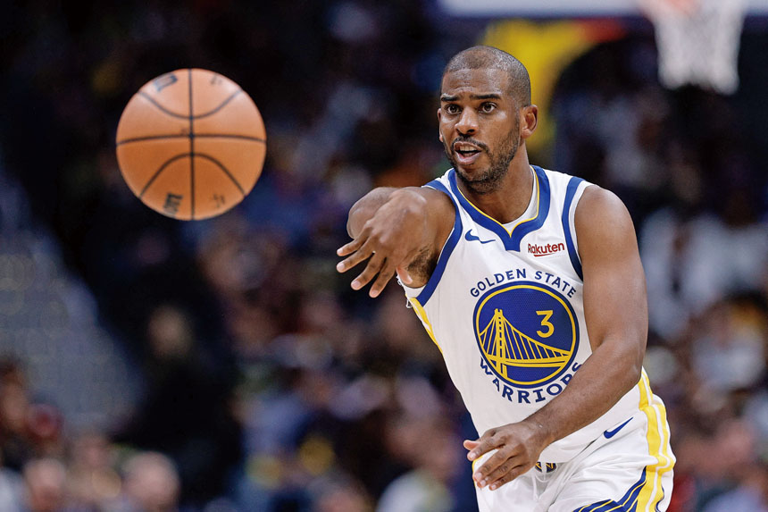 40歲的克里斯．保羅宣布退役，結束自己21年傳奇NBA生涯。資料圖片