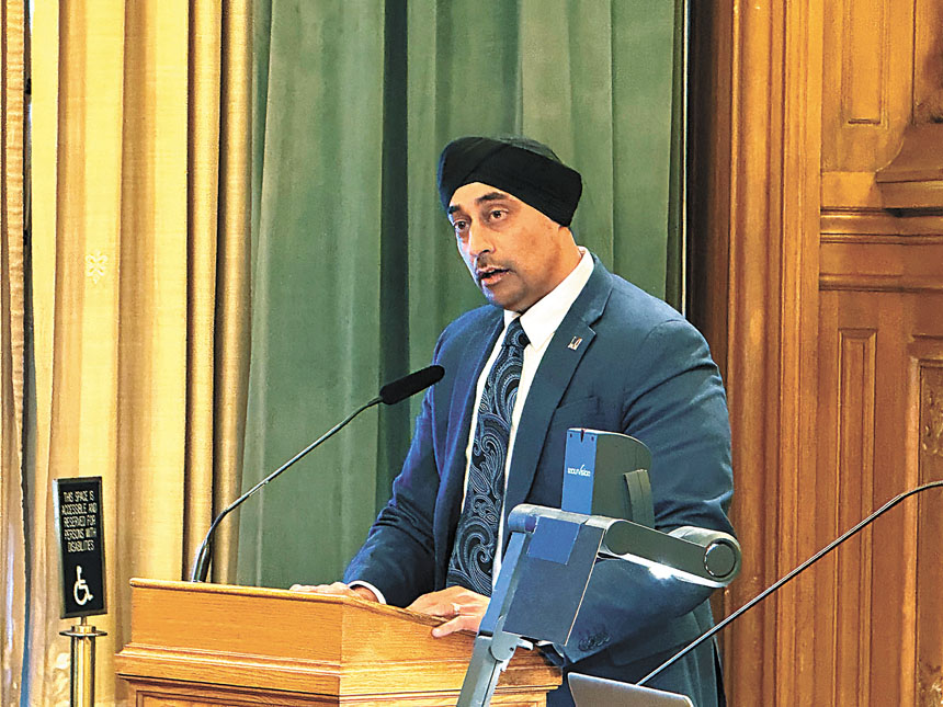 太平洋煤電（PG&E）執行長辛格（Sumeet Singh）。本報資料圖/記者陳程威攝