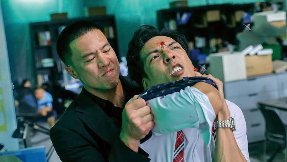 安志傑、伍允龍上演強強對決。網上圖片