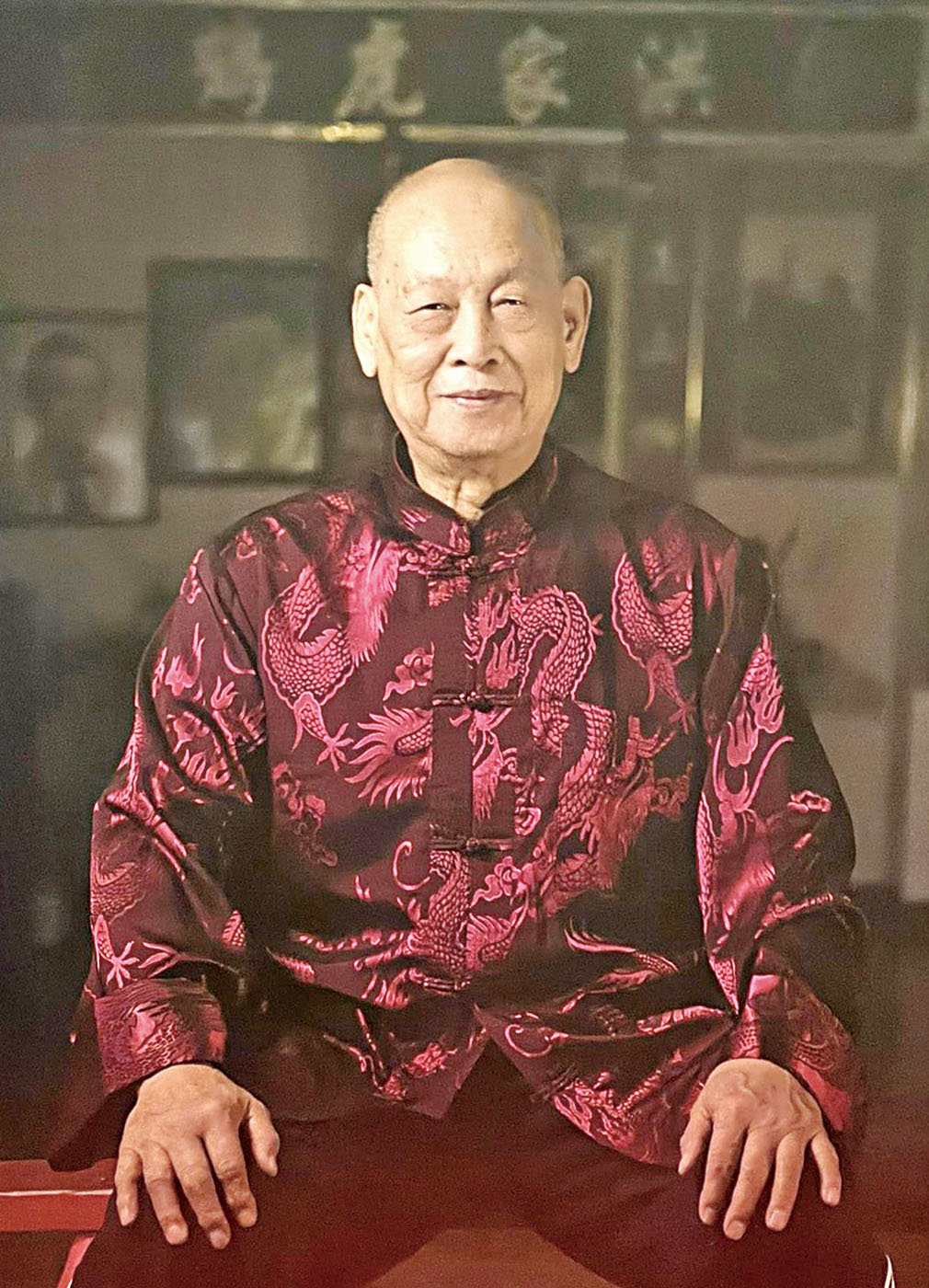 一代宗師胡炳超師傅。 檔案圖片