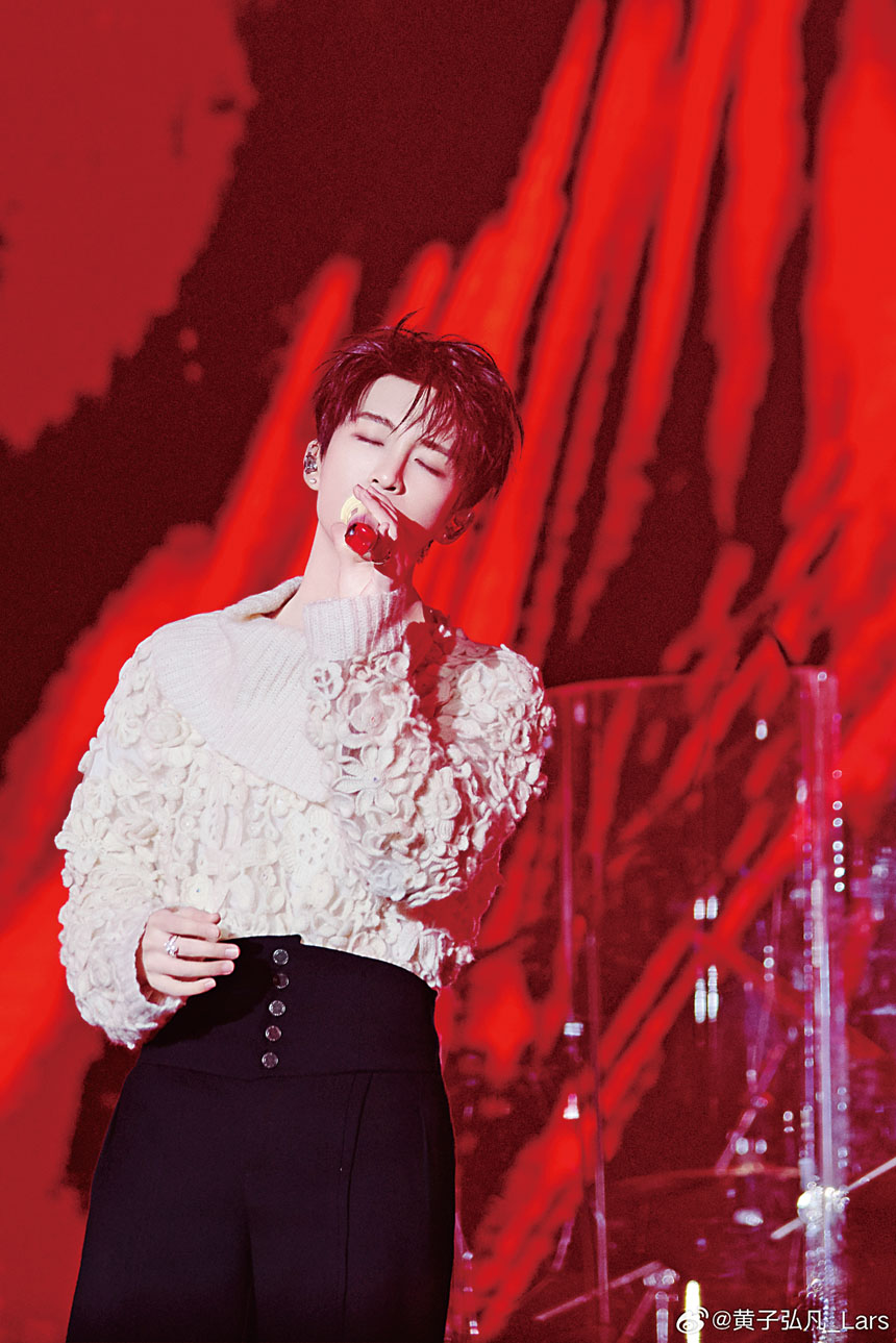 黃子弘凡憑藉好歌喉獲得觀眾喜愛。網上圖片