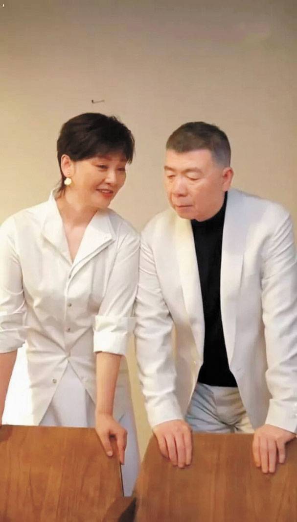 馮小剛和徐帆。網上圖片