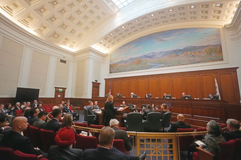 圖為位於三藩市的加州最高法院。美聯社資料圖片