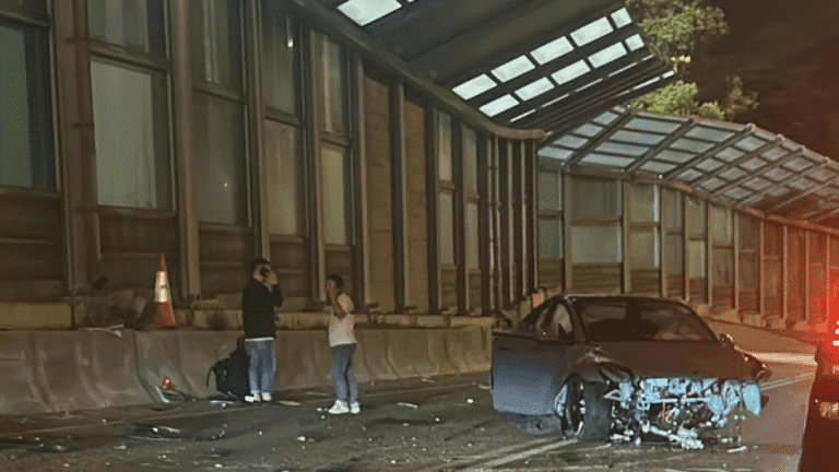 【大埔車禍】吐露港公路兩車相撞釀2傷 62歲司機涉酒駕被捕