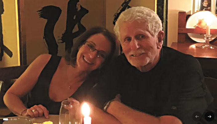 魯道夫和丈夫劉易斯的合影。GoFundMe