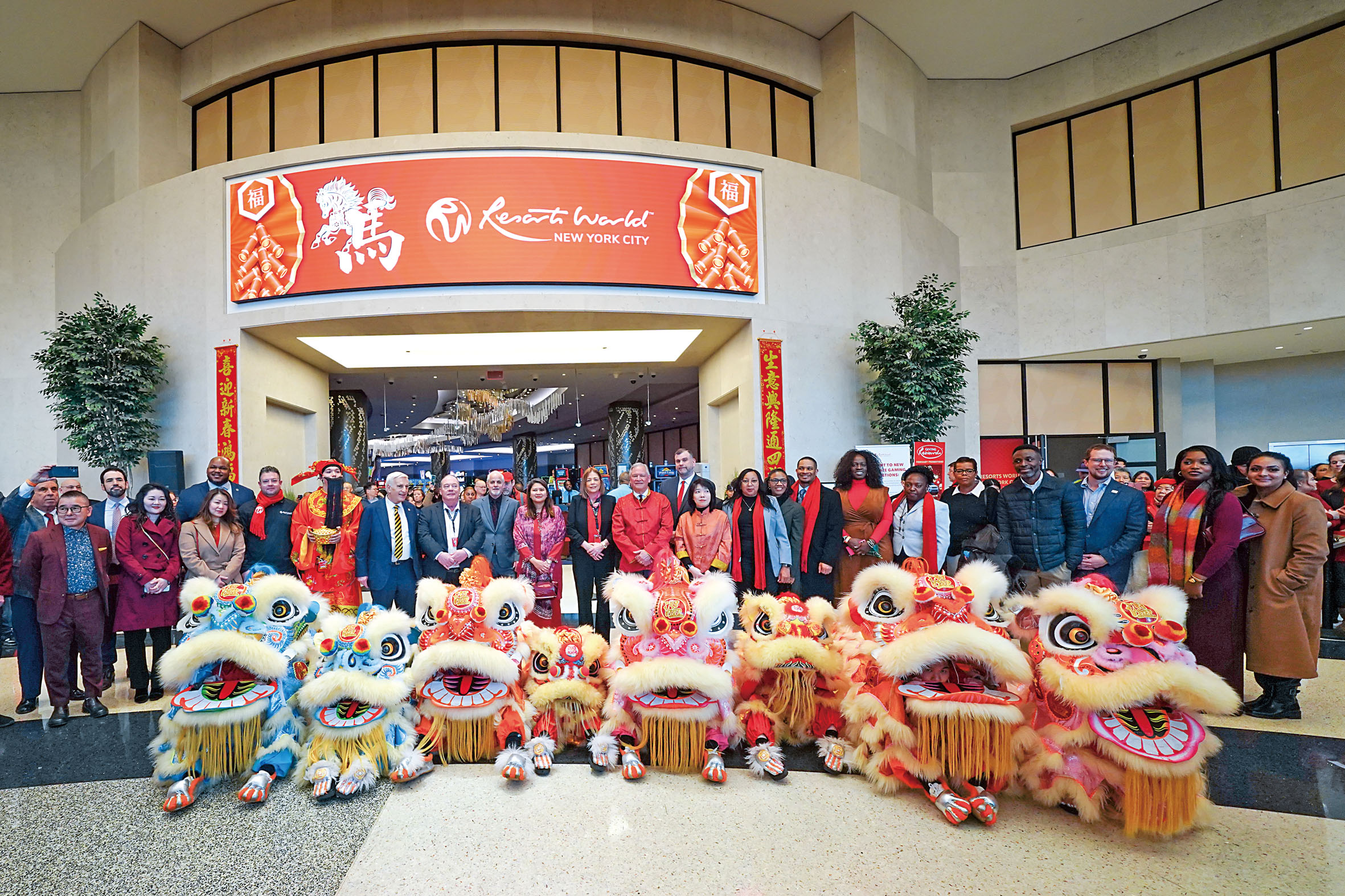 雲頂高層與多位政商領袖參加了點睛儀式。