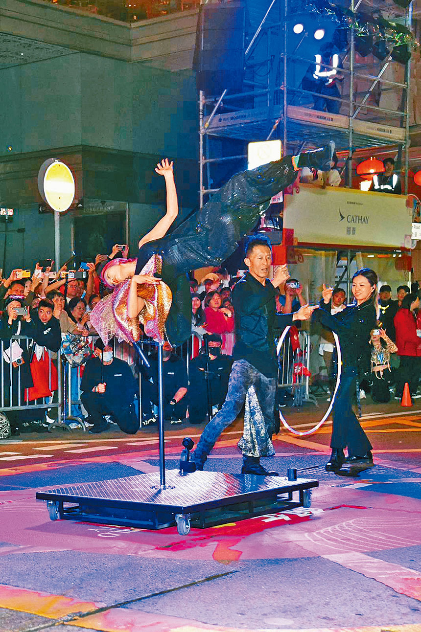 小齊和徒弟都大呼是次的演出難度高。