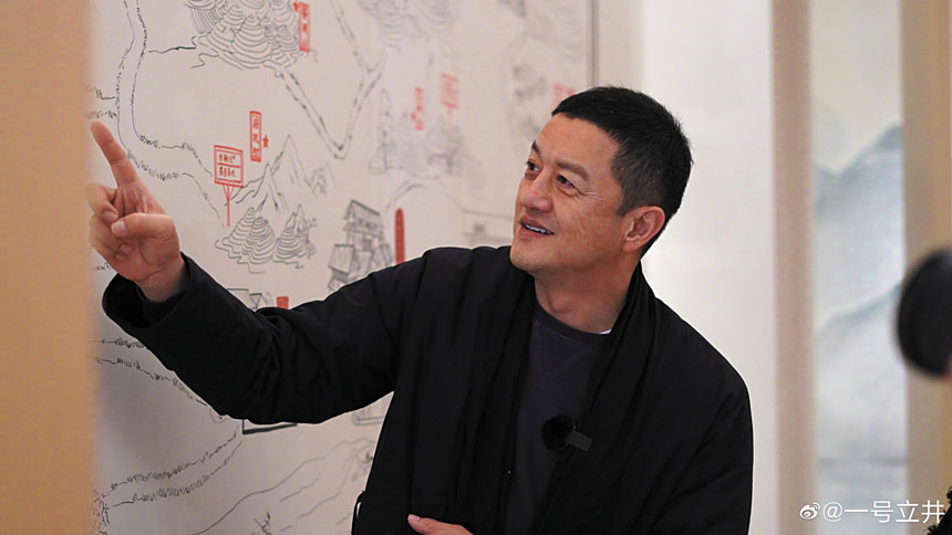 李亞鵬近年在直播賣茶葉。網上圖片