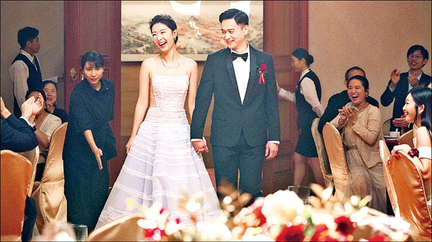 賀歲片《雙囍》正在台灣新年檔上映中。網上圖片