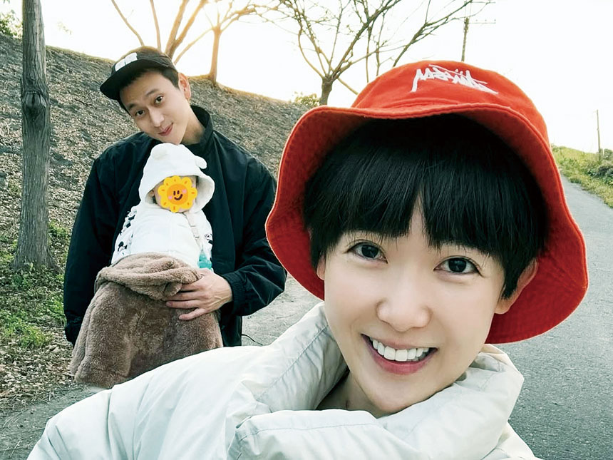 劉冠廷和孫可芳還沒辦婚禮。網上圖片