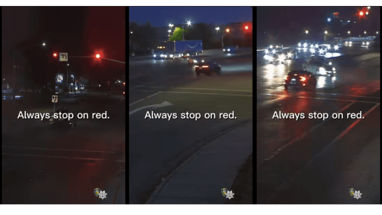 衝紅燈攝影系統啟用近1年 Tracy市已發4000張罰單｜細說燊語