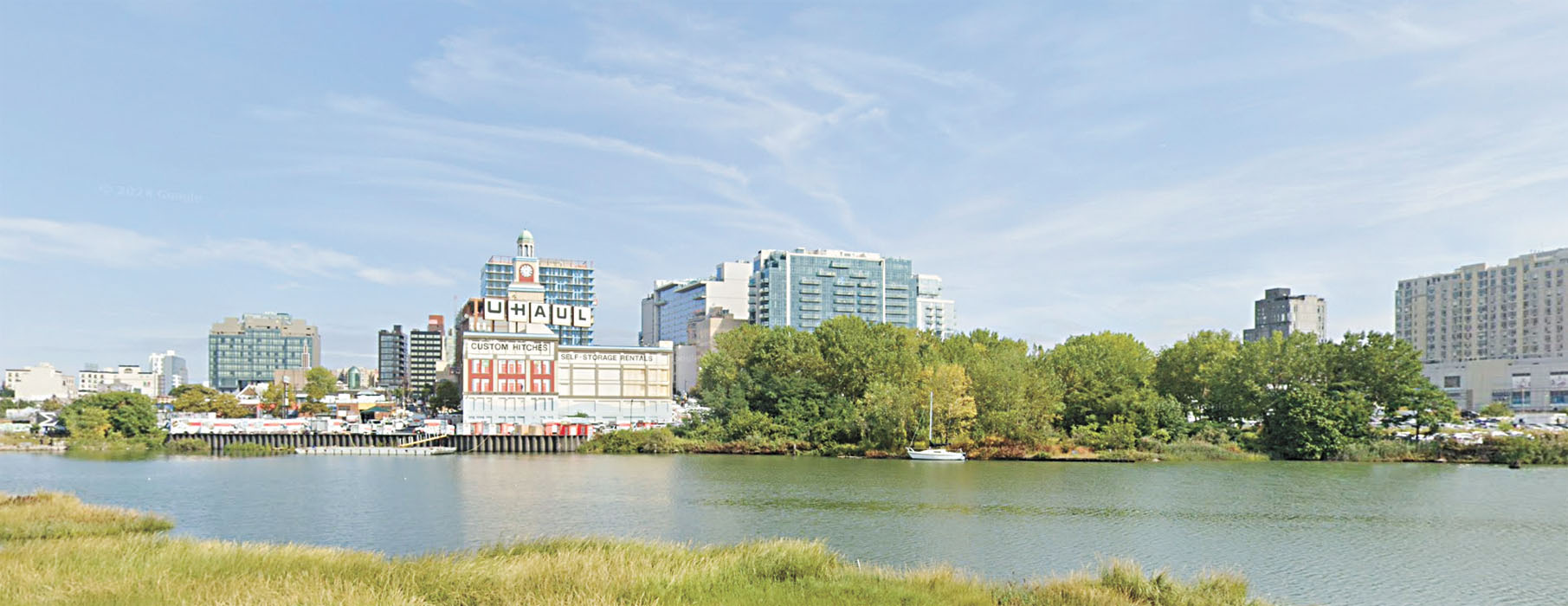 法拉盛溪。圖片來源：谷歌地圖