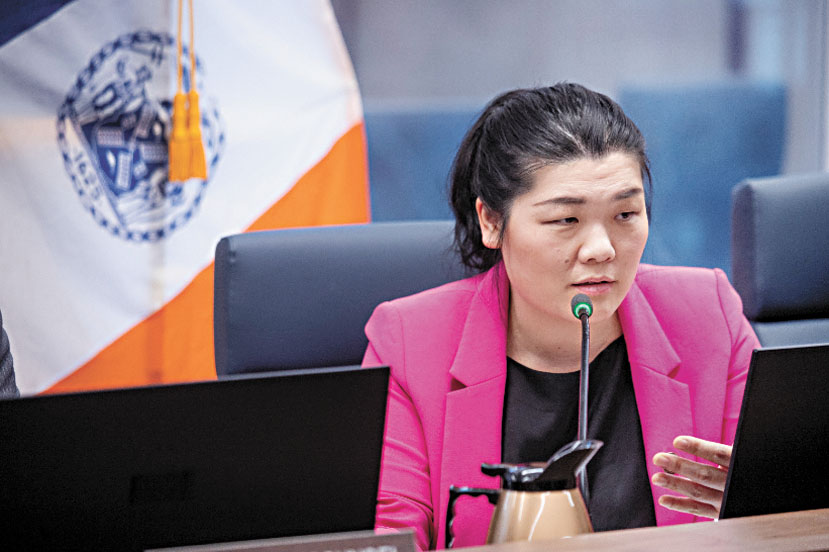 市議會老年人事務委員會主席莊文怡19日首次舉辦監督委員會聽證會。莊文怡辦公室提供