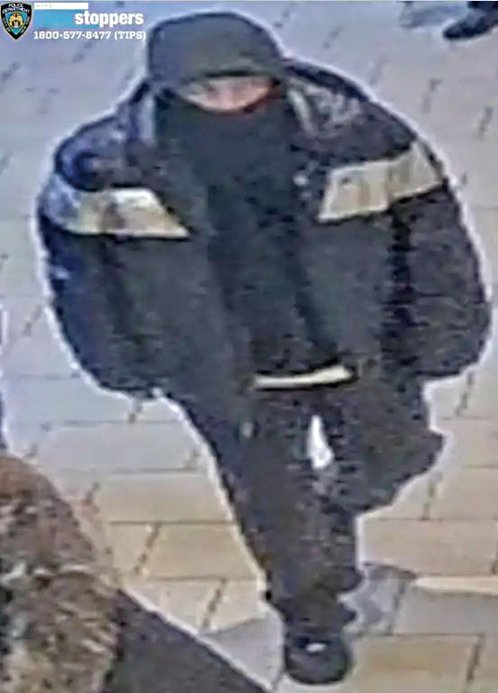 警方發布嫌疑人圖像。