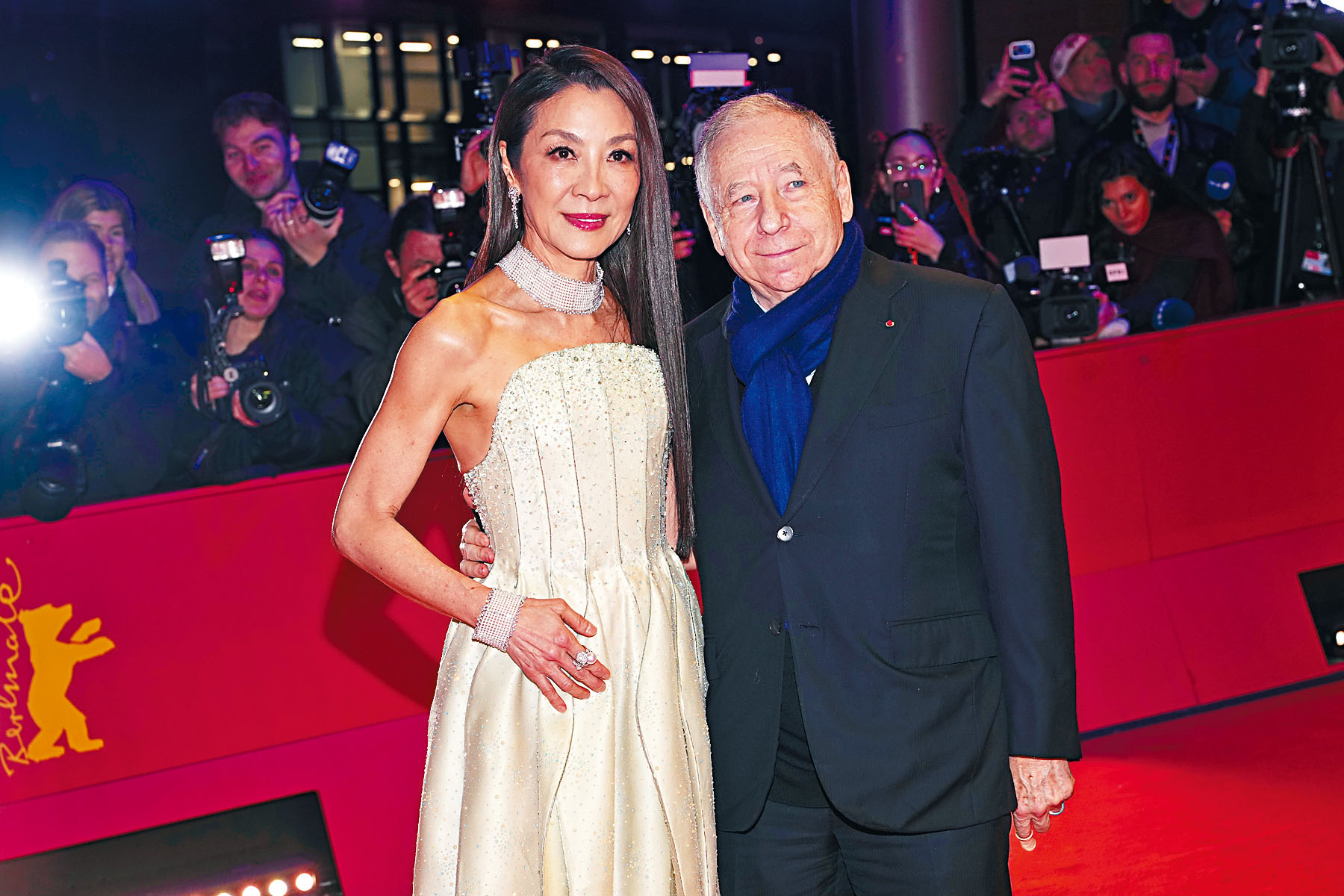 Michelle指「批准」老公Jean Todt去印度，並缺席儀式。