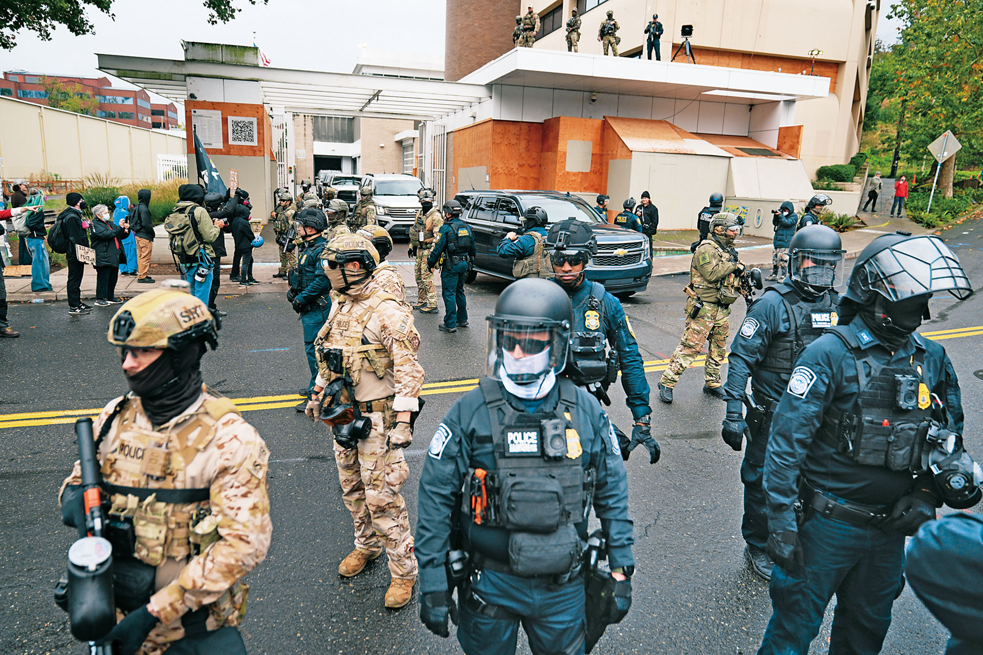 聯邦法官嚴詞指斥特朗普政府恐嚇移民。 美聯社資料圖片