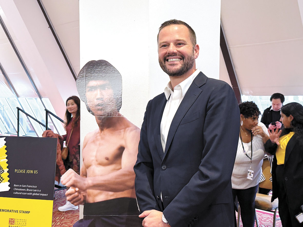 州眾議員楊馳馬將提出法案把5月17日訂為「李小龍日」。記者陳程威攝