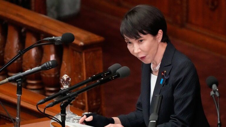 高市早苗連任後發表施政方針講話　冀加強經濟盡早修憲