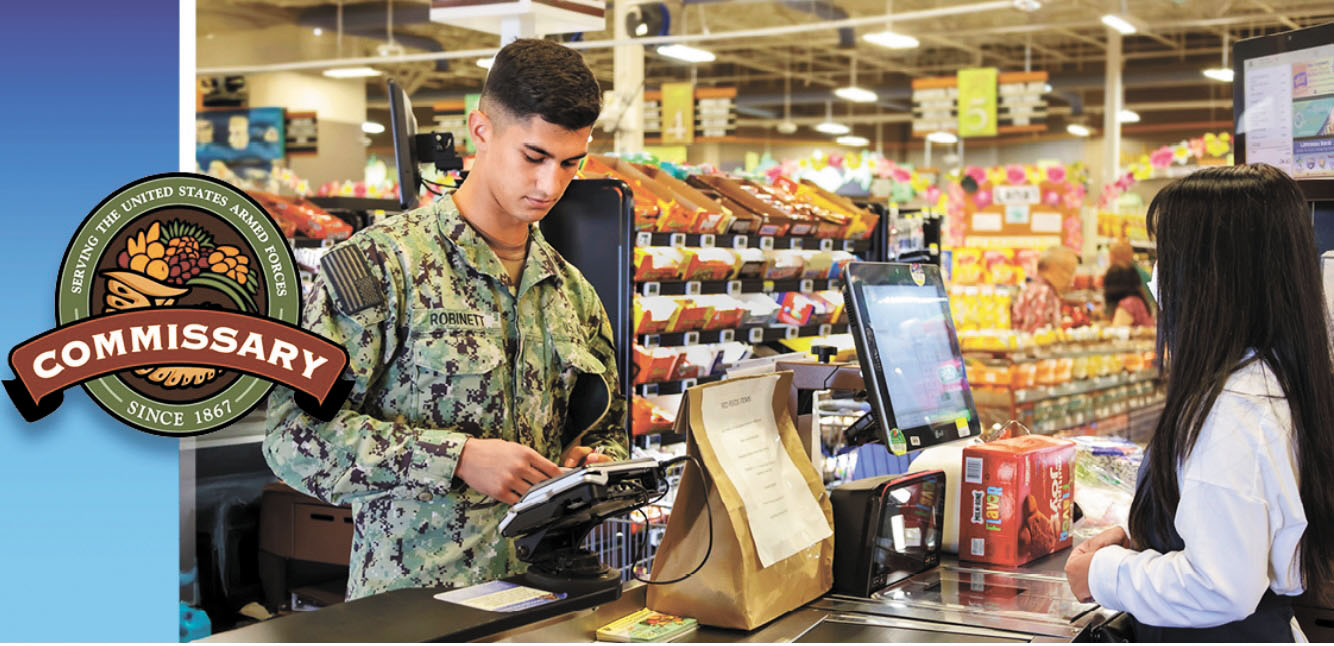 美國國防後勤局（DeCA）經營的軍需品連鎖店，為軍人軍屬提供優惠價食品雜貨。DeCA軍需品連鎖店網站