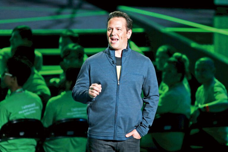 斯賓塞2014年出任Xbox負責人，任職期間將微軟遊戲業務規模擴大近三倍。路透社資料圖片