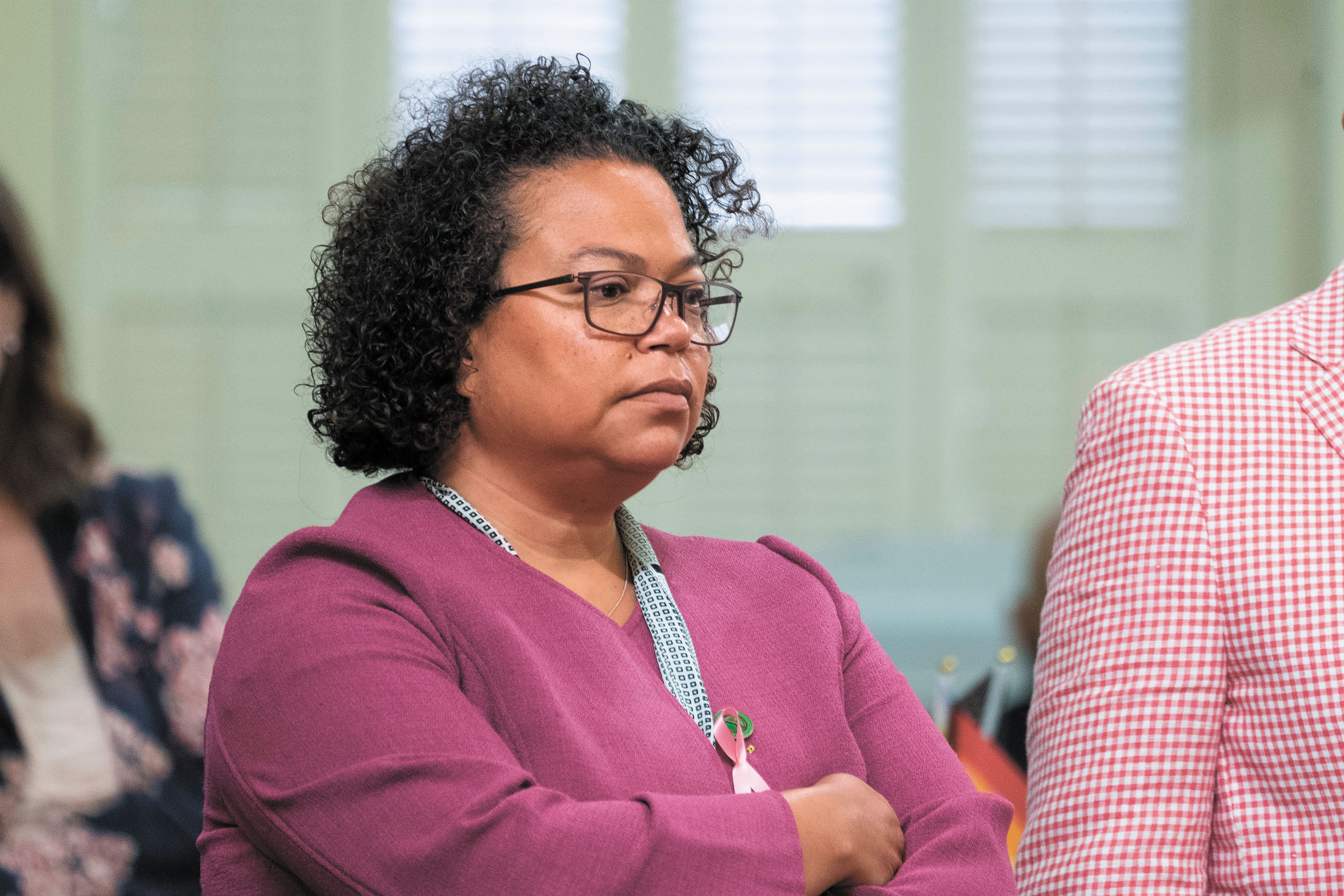 眾議員米婭‧邦塔(Mia Bonta)擔任州議會兒童黨團主席。美聯社資料圖