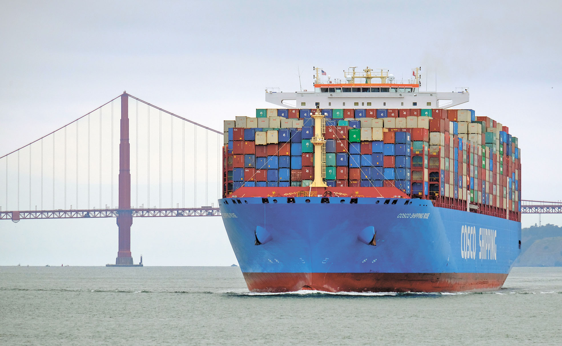 加州家庭一年承受約1500元關稅損失。美聯社資料圖