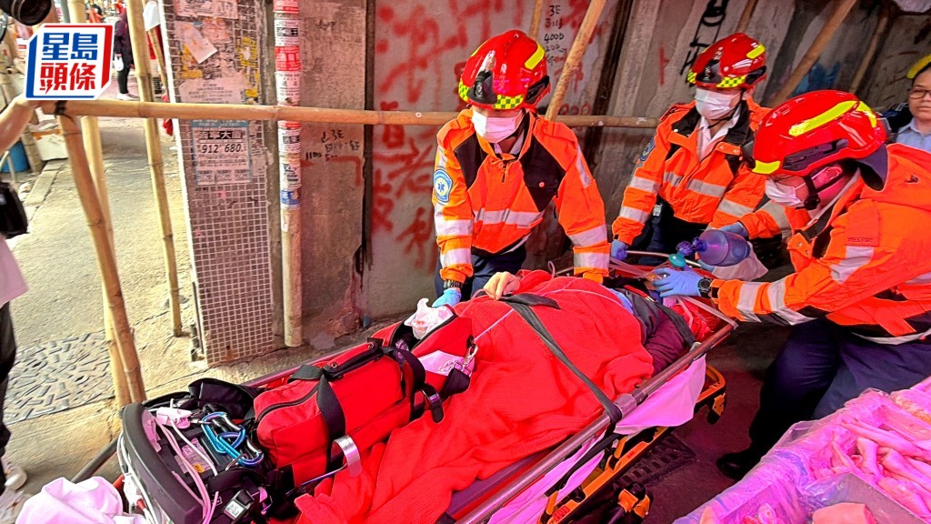 旺角驚傳墮樓慘劇！癮君子攀爬棚架失足 送院搶救不治