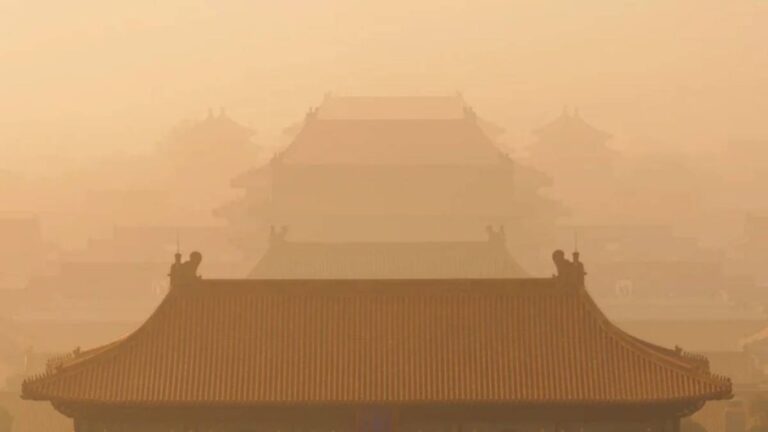 北方沙塵暴來襲！逾50城PM10重度污染 北京圓明園春節燈會緊急暫停