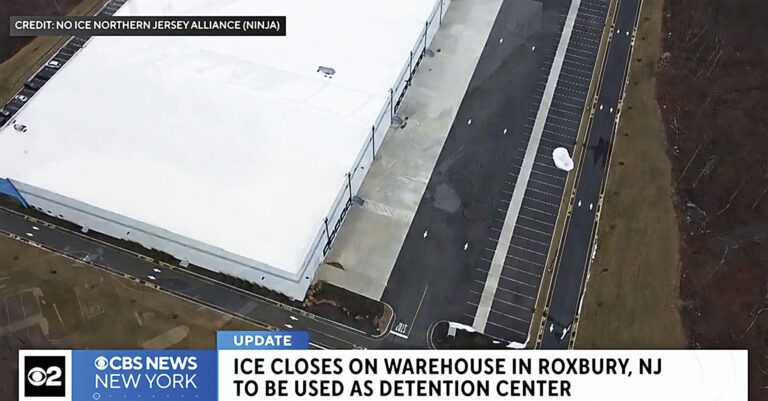 ICE表示，該處將改建為結構完善、符合官方標準的現代化拘留設施。 CBS紐約截圖