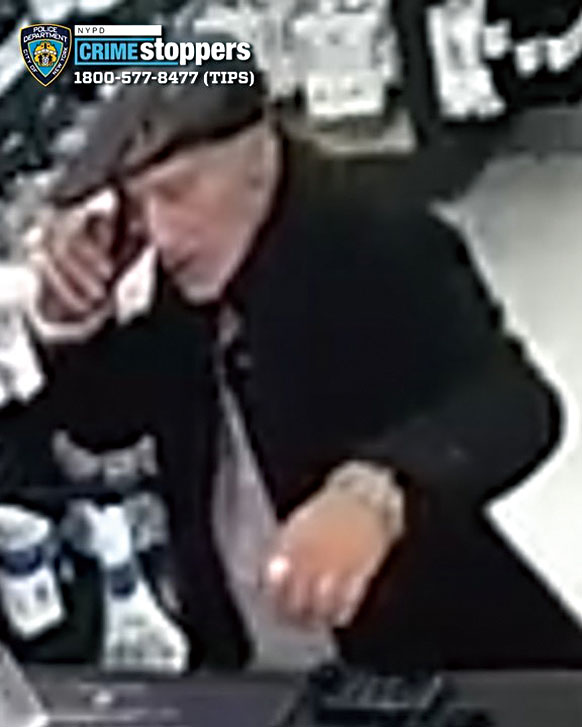 涉犯連環重竊罪男嫌。警方提供