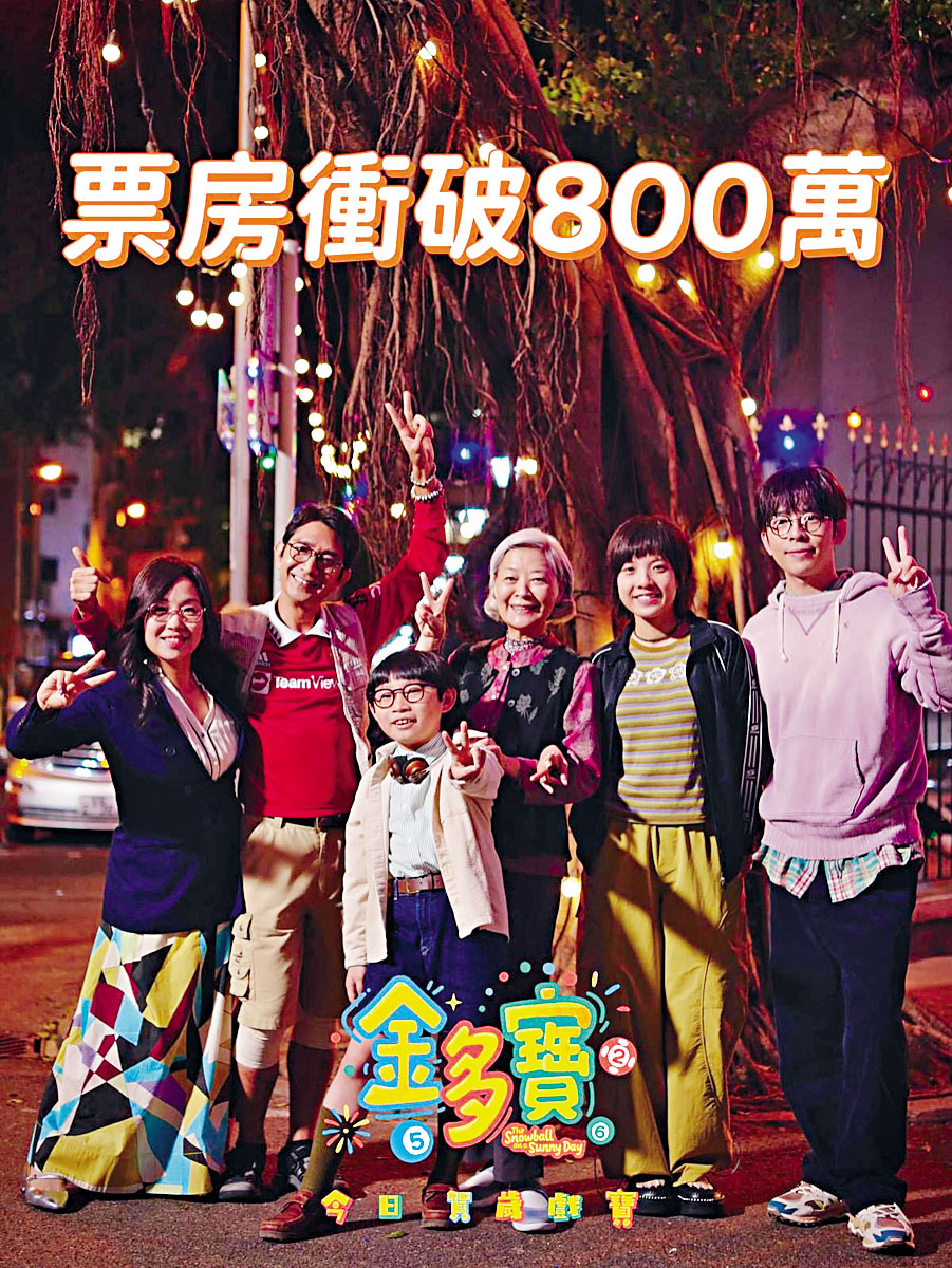■《金多寶》雖是非頻生，但票房仍破800萬。