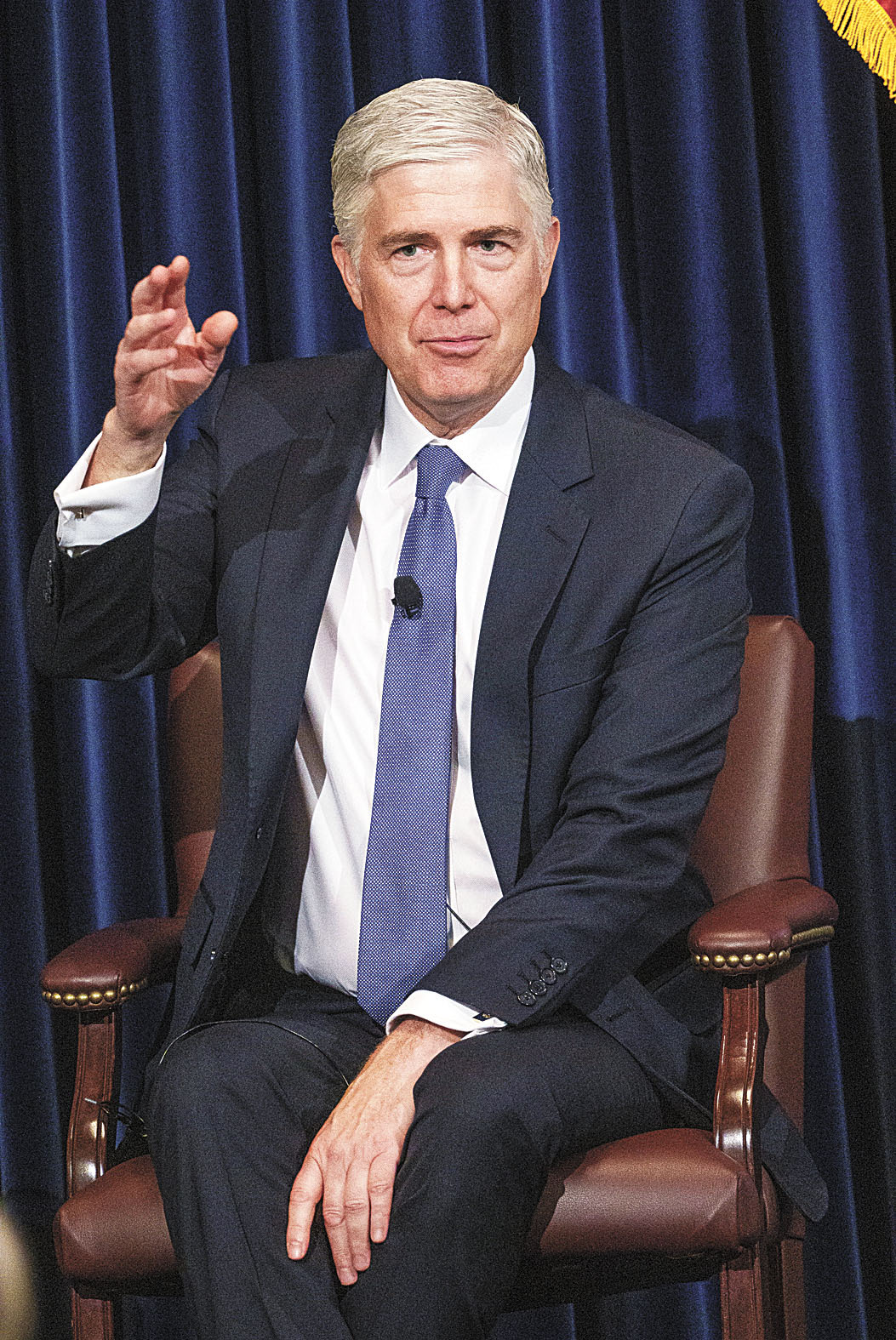 大法官戈薩奇。美聯社資料圖片