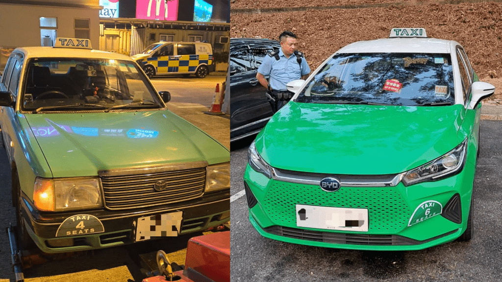 【新年放蛇】西貢兩黑的濫收車資兩倍 警拘一人票控一人