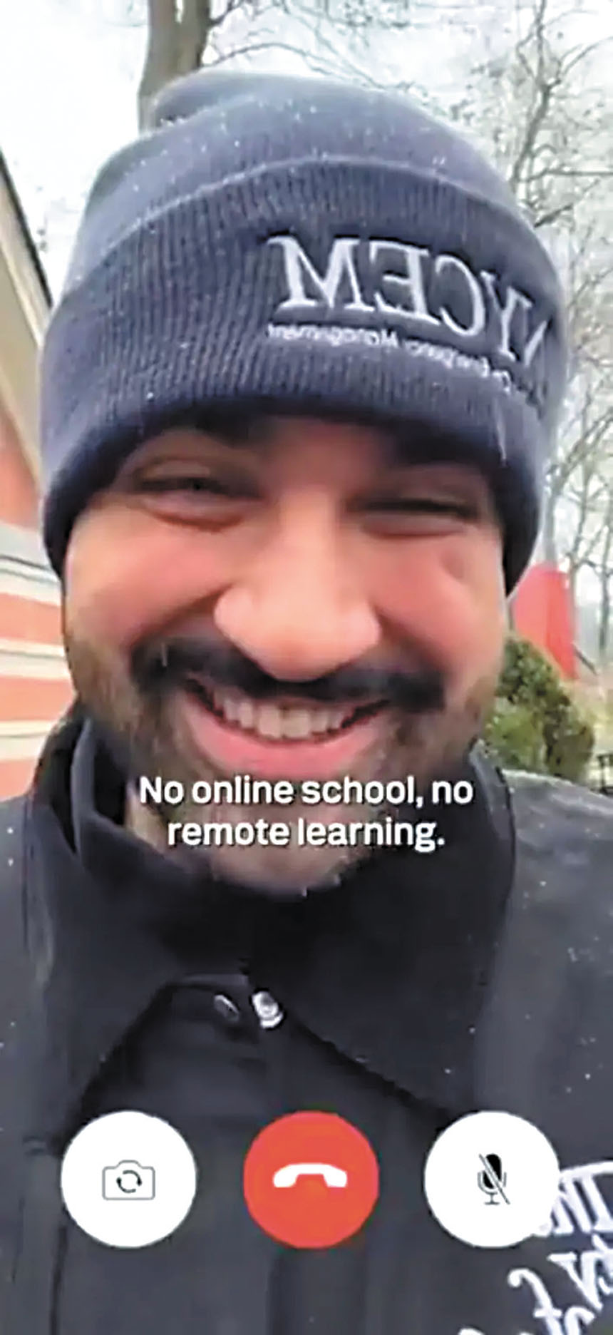 馬姆達尼在社交平台X宣佈公校學生將於23日放雪假。NYCMayor X圖片