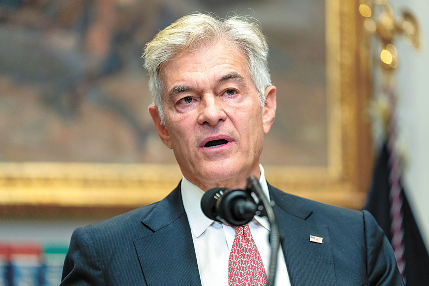 奧茲斥紐約的醫療補助計劃充斥嚴重的欺詐與浪費。Eric Lee/紐約時報