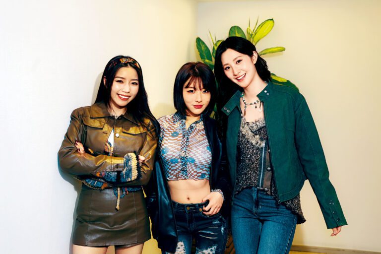 阿杰（左）有過幾次電影配角的經驗，Baby梓（中）、Angelina則是白紙一張。