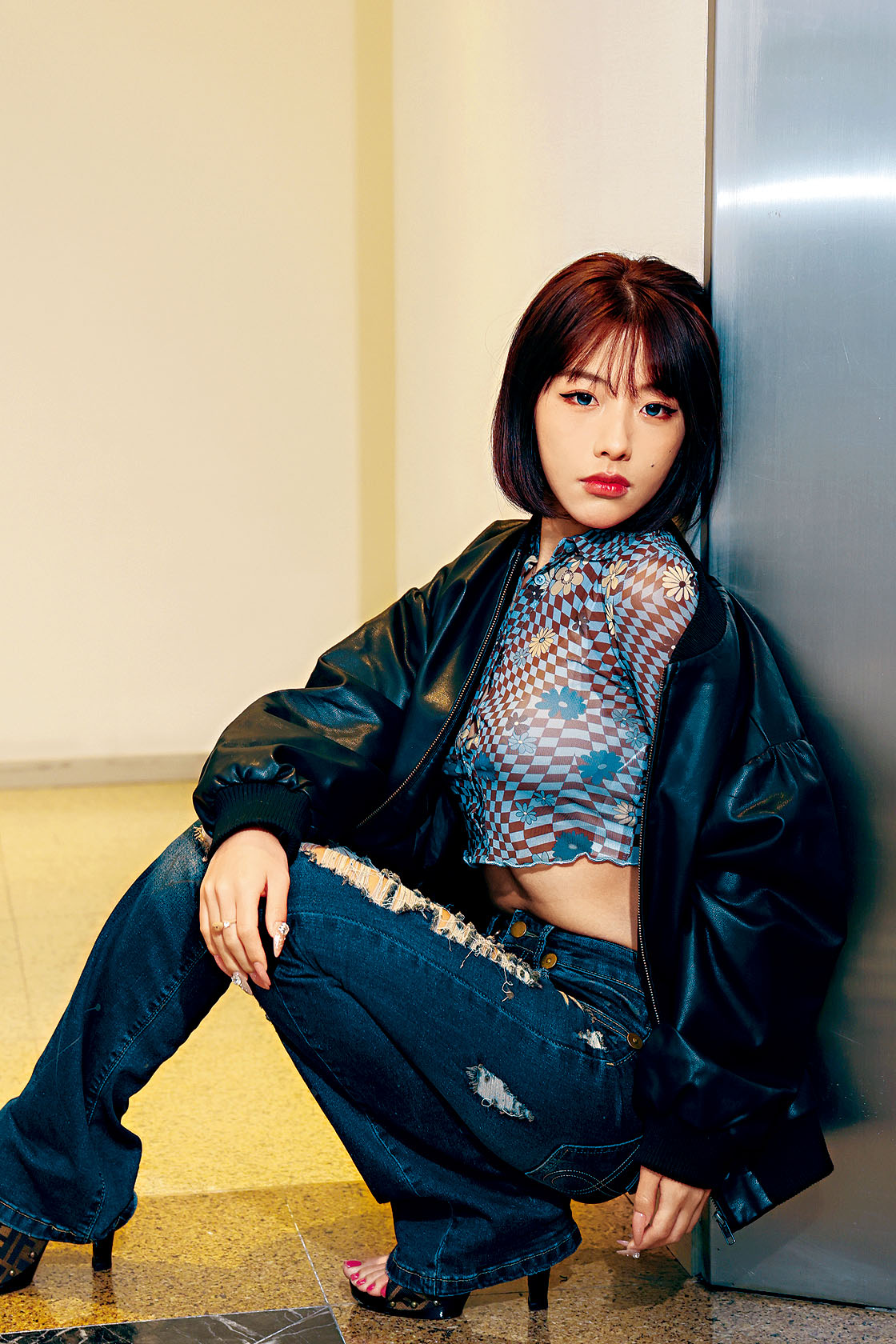 Baby梓網紅出身，甜美可愛的她，社交網有25萬粉絲。