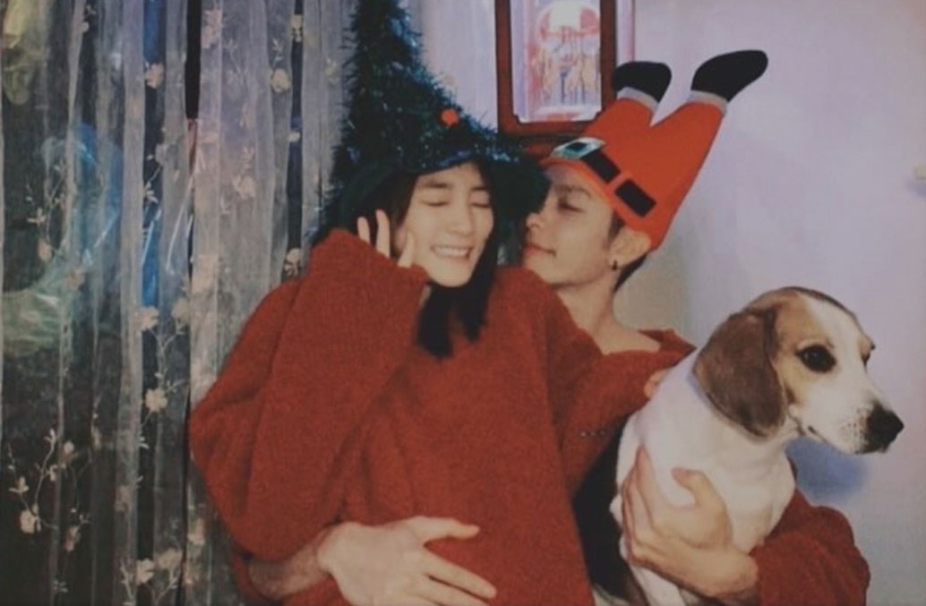 曹佑寧與王淨感情甜蜜。網上圖片